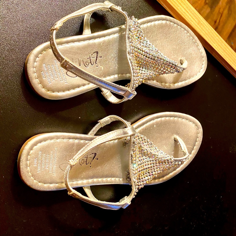 Silver Sandals